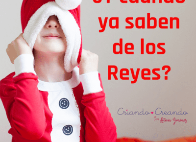 y cuando los niños ya saben de santa y los reyes